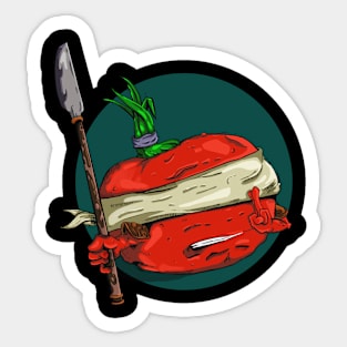 Hard tomato Sticker